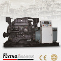100kw marine diesel generator water cooled radiator cooling powered by Shangchai 6135JZCaf with CCS certificate